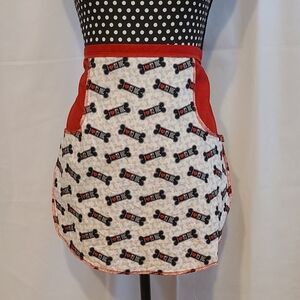 I Love My Dog Apron Handmade